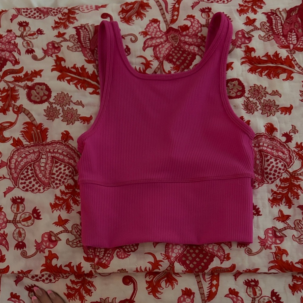 lululemon athletica Pink Tank Top